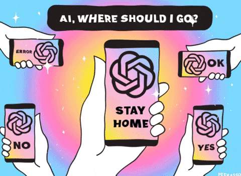Good Morning Ai GIF by PEEKASSO.gif