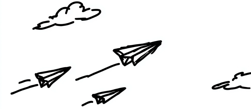 수험생 타겟 광고 콘텐츠 문자 날아가는 그림