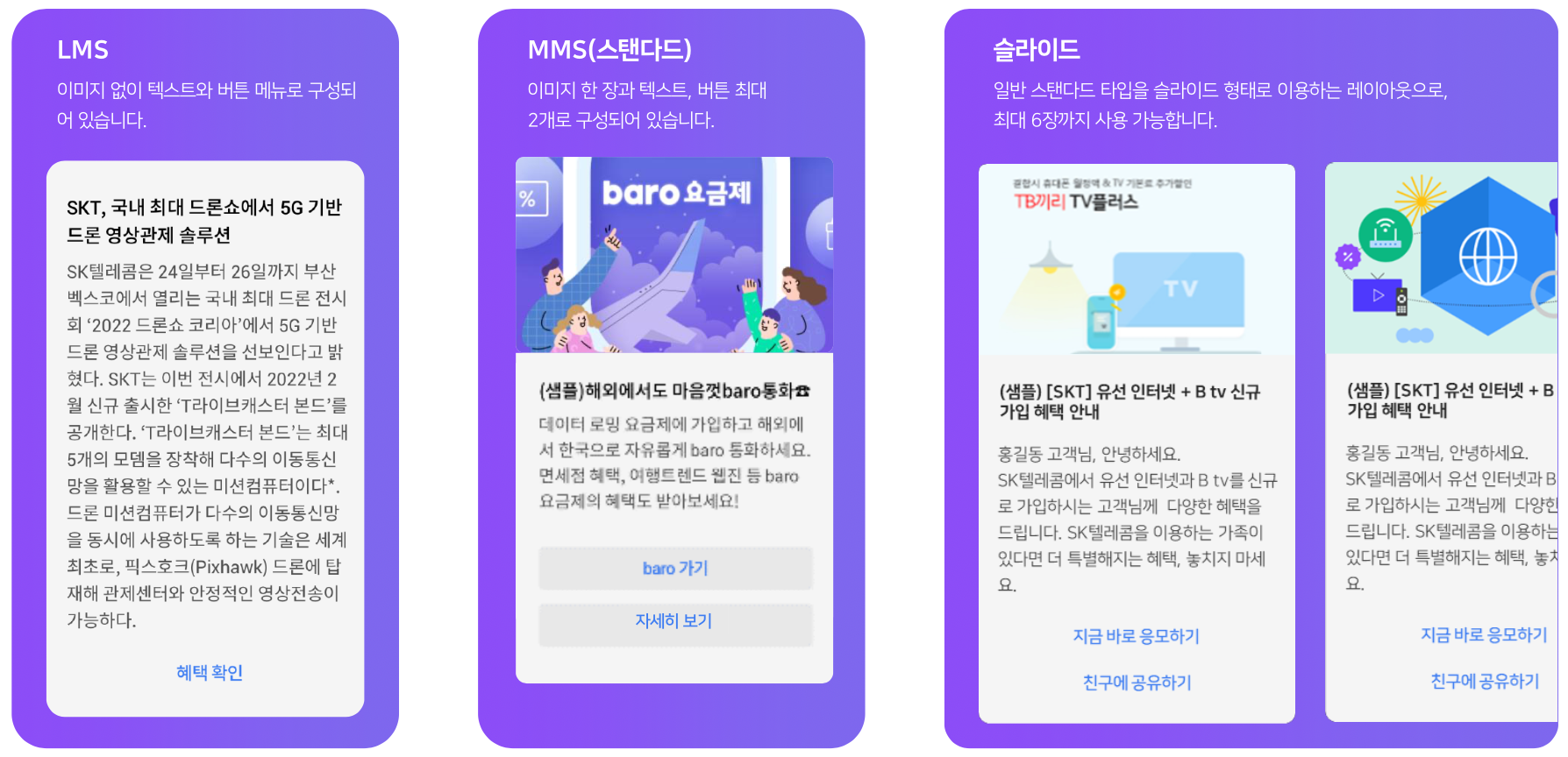 통신사 타겟 광고 문자, 실전 메시지 설계와 캠페인 운영법 메시지 종류 이미지