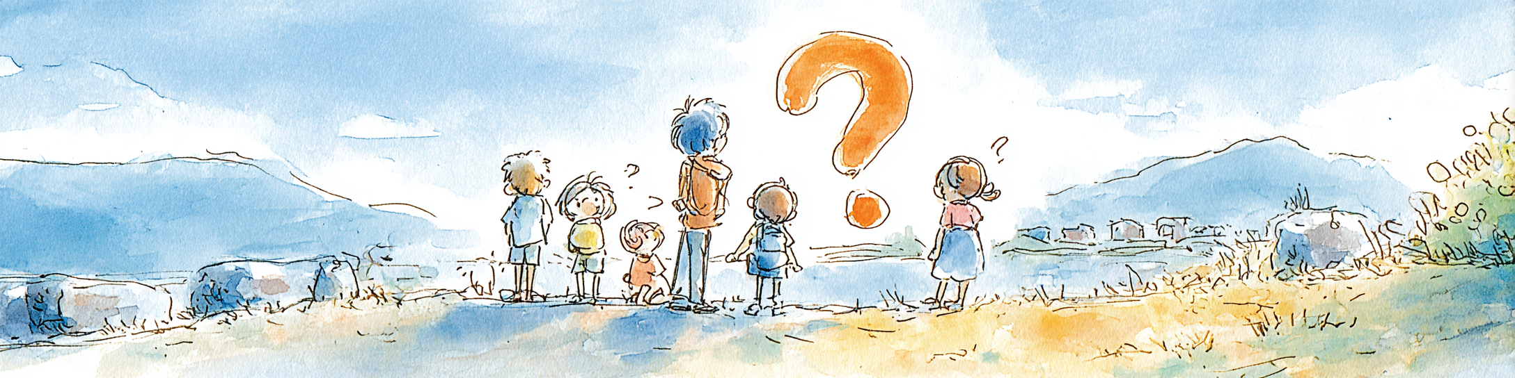 사람들이 무엇을 해야할지 모르는 그림