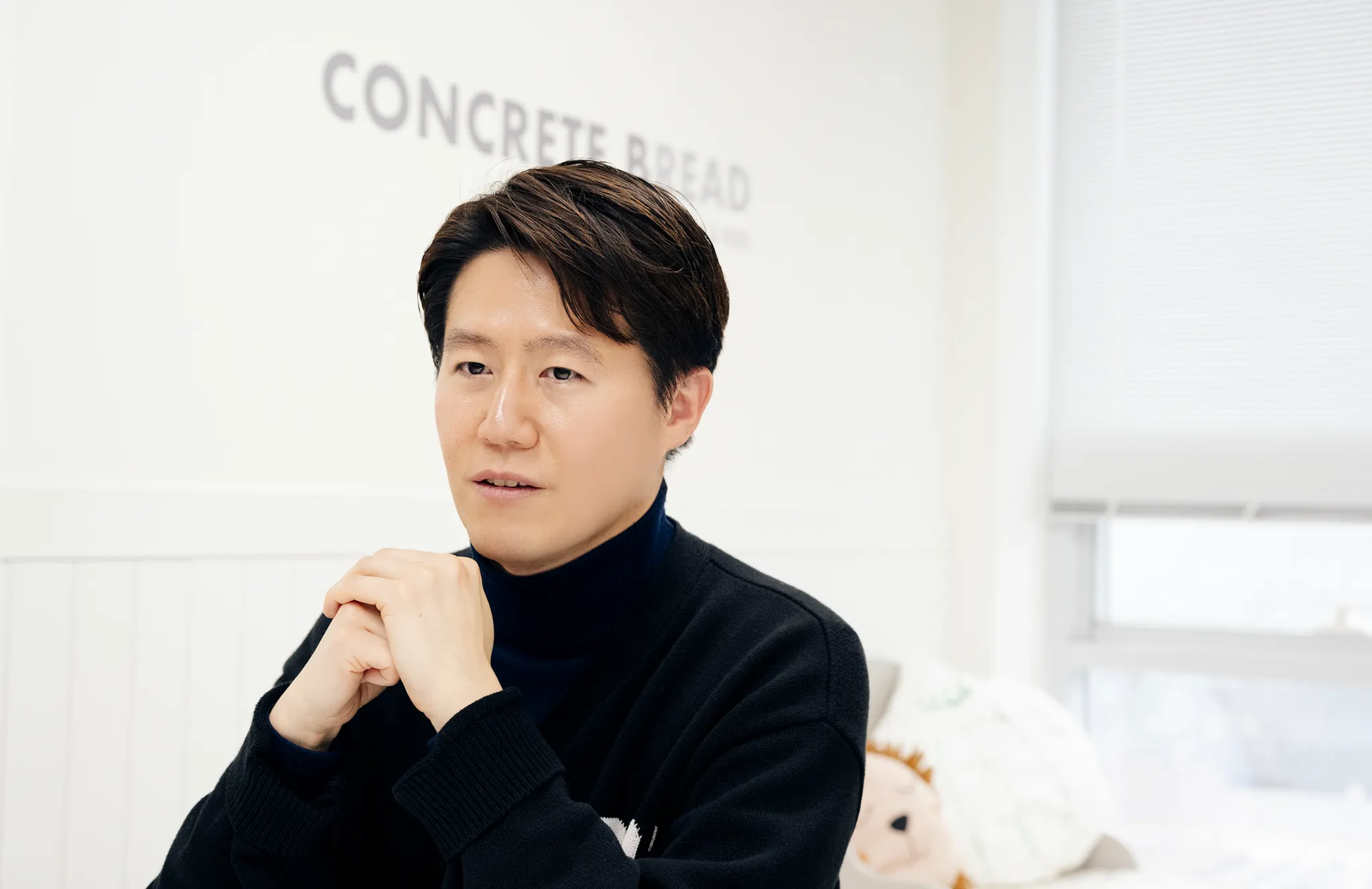 인터뷰 중인 이현재 대표 ⓒ아임웹