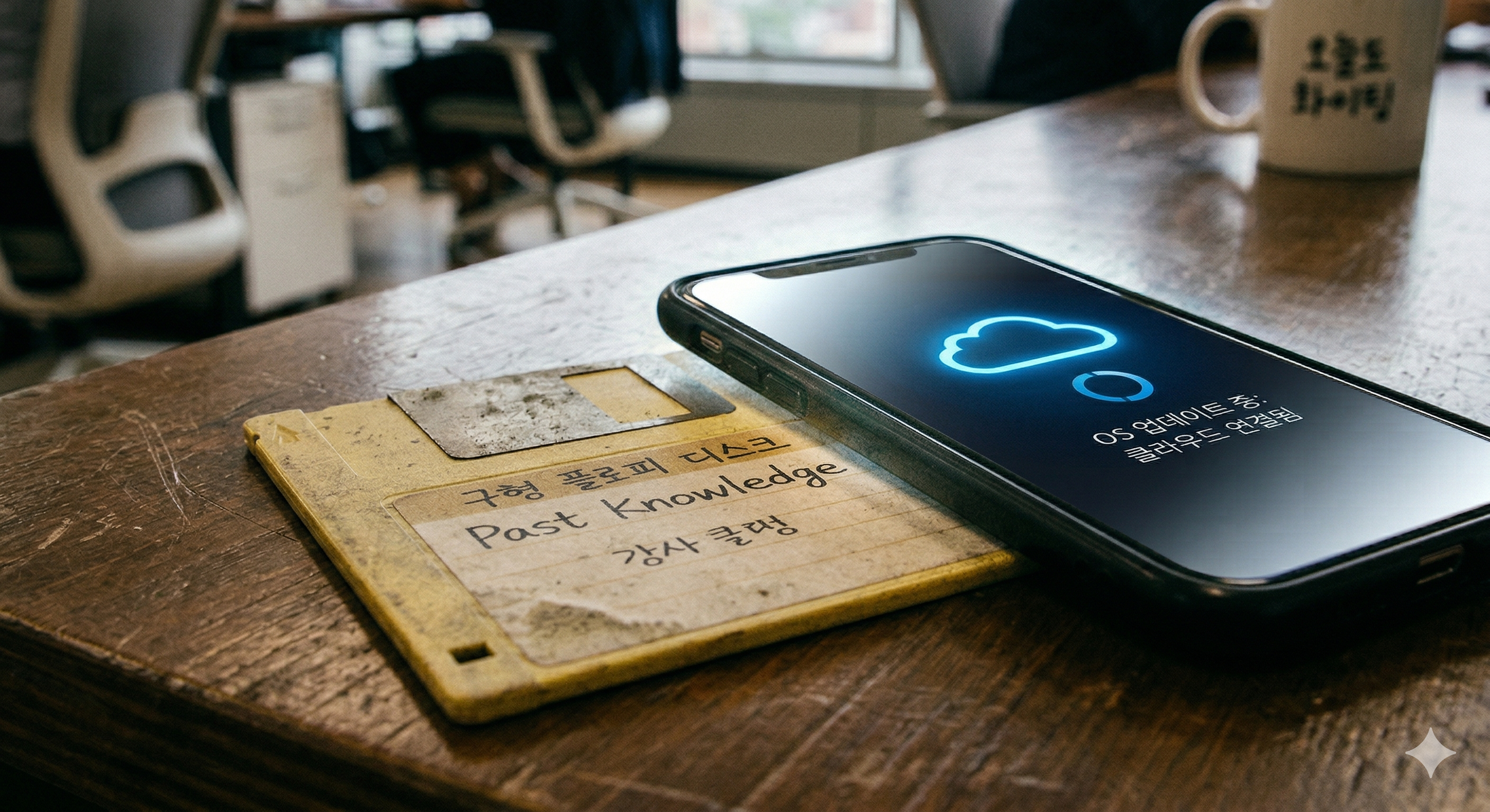 플로피 디스크에 아무리 좋은 내용이 있어도 클라우드에 옮겨야 쓸모가 있는 법