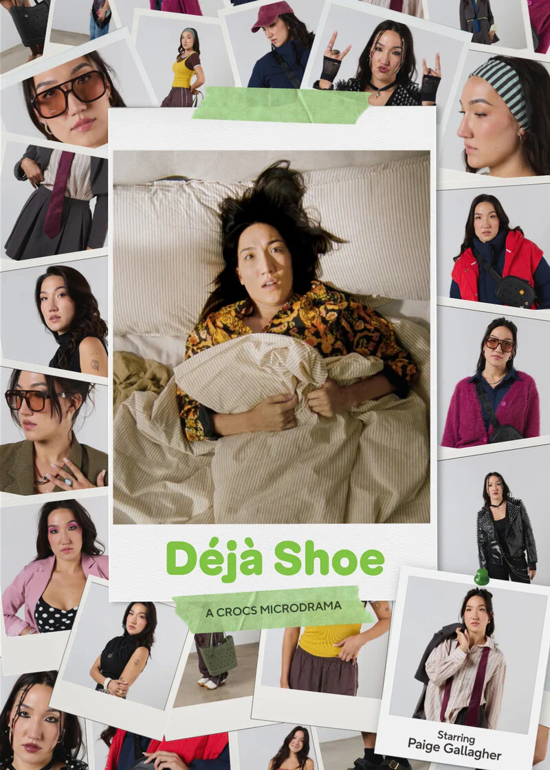 Crocs의 7부작 TikTok 마이크로드라마 Déjà Shoe 포스터