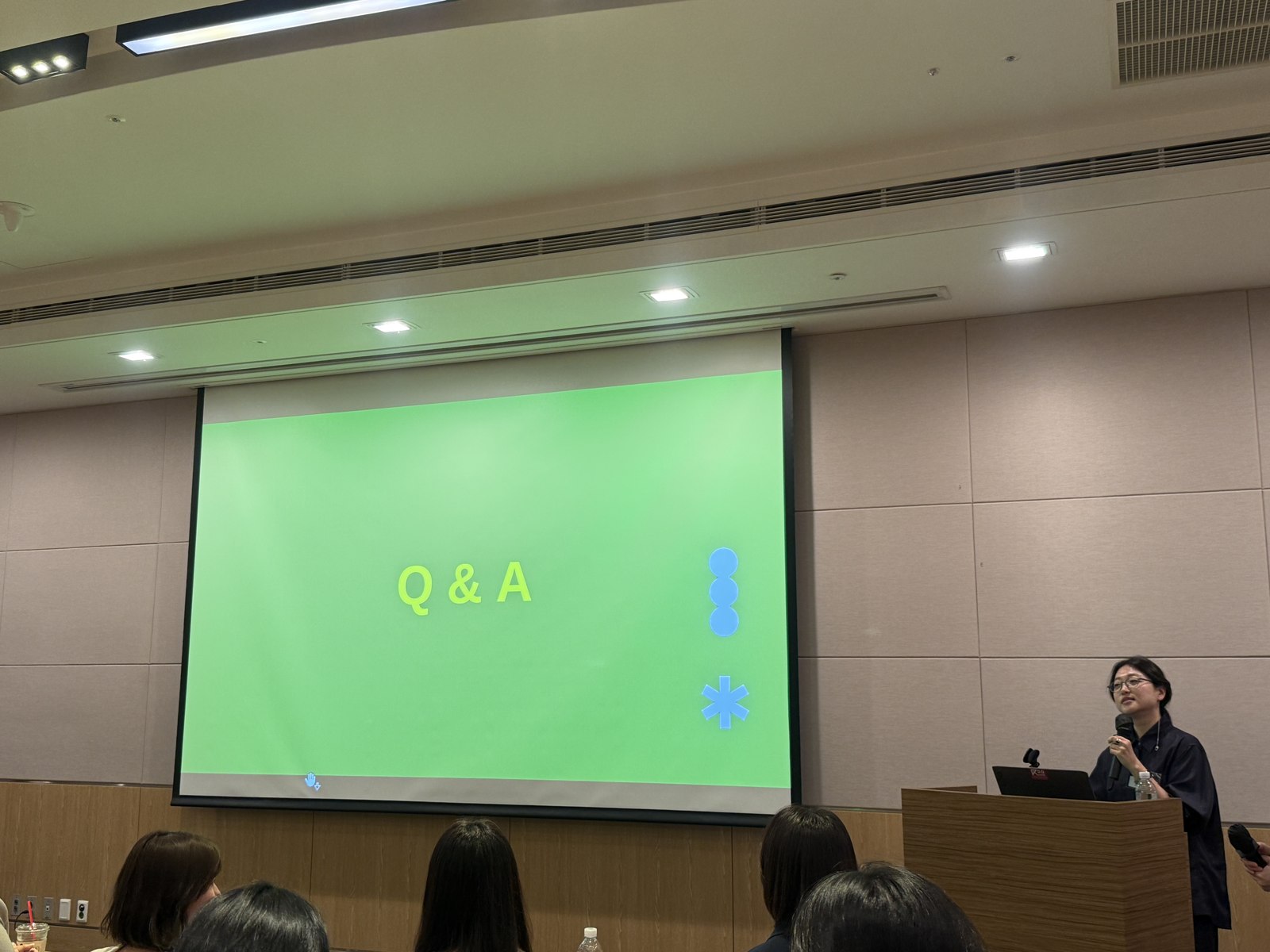 EMIS 2026 민음사 세션의 질의응답 시간, 조아란 콘텐츠기획팀장