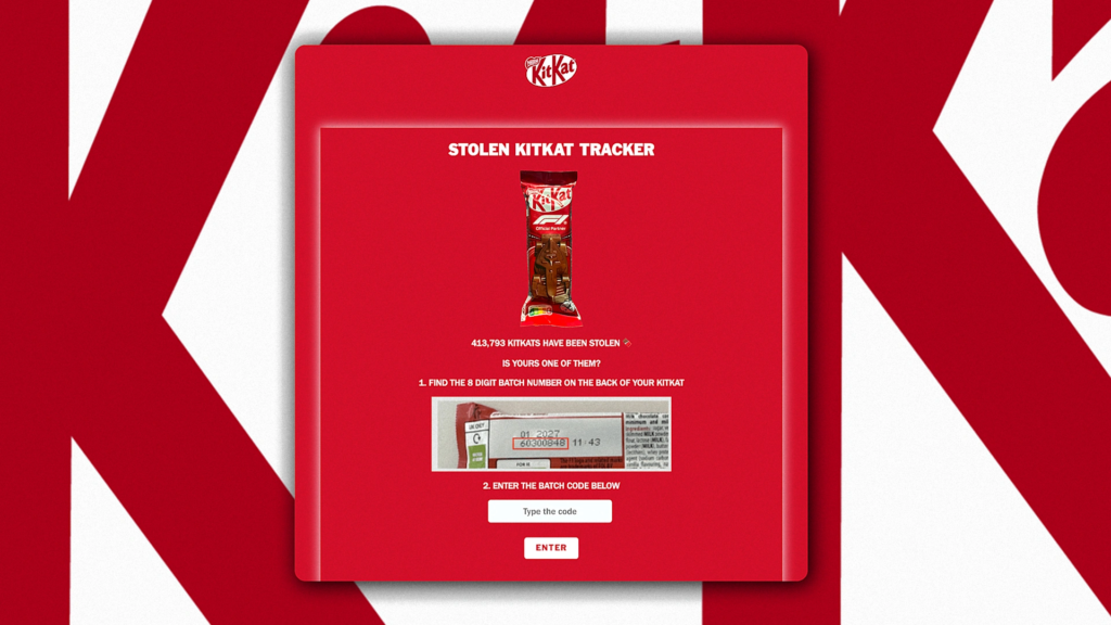 도둑맞은 초콜릿이 상을 받기까지 — 해로운 것을 이롭게 쓰는 지혜 5 KitKat tracker