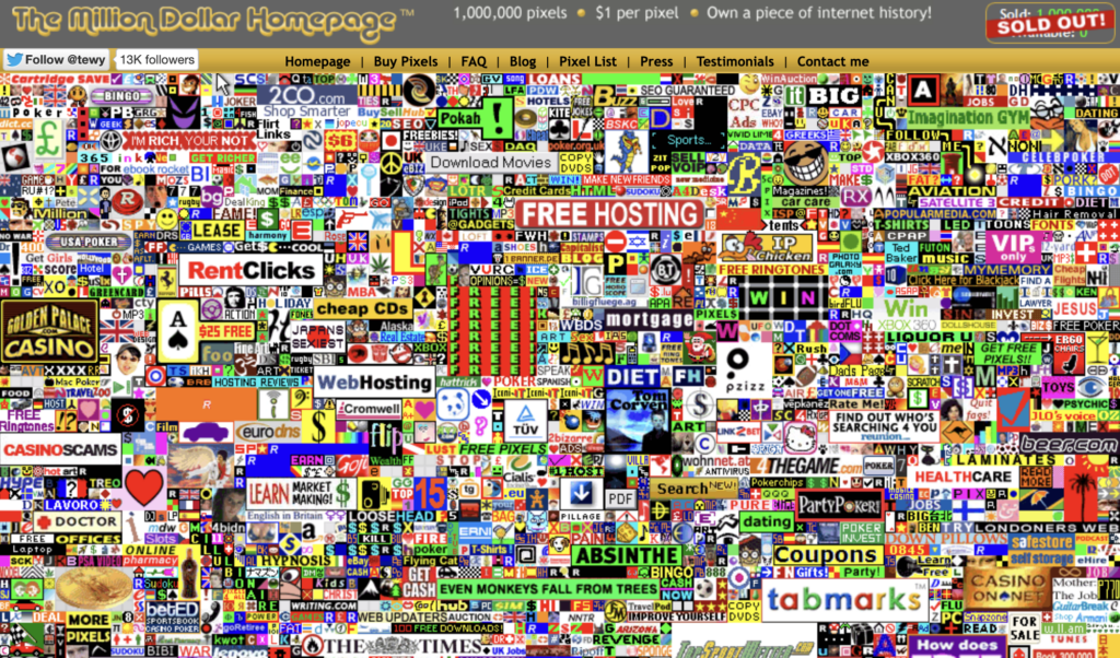 유니폼을 천 칸으로 쪼갠 축구팀 — 큰 문제를 작게 나누면 보이는 것들 6 milliondollarhomepage.com