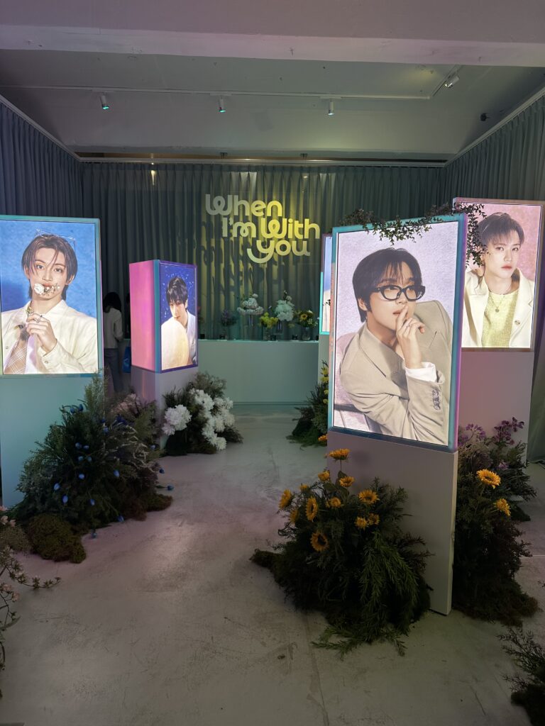 11월 성수 팝업 엔시티 드림 내부 포토존 네번째