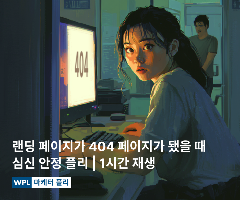 랜딩 페이지가 404 페이지가 됐을 때 | 심신 안정 플리 | 1시간 재생