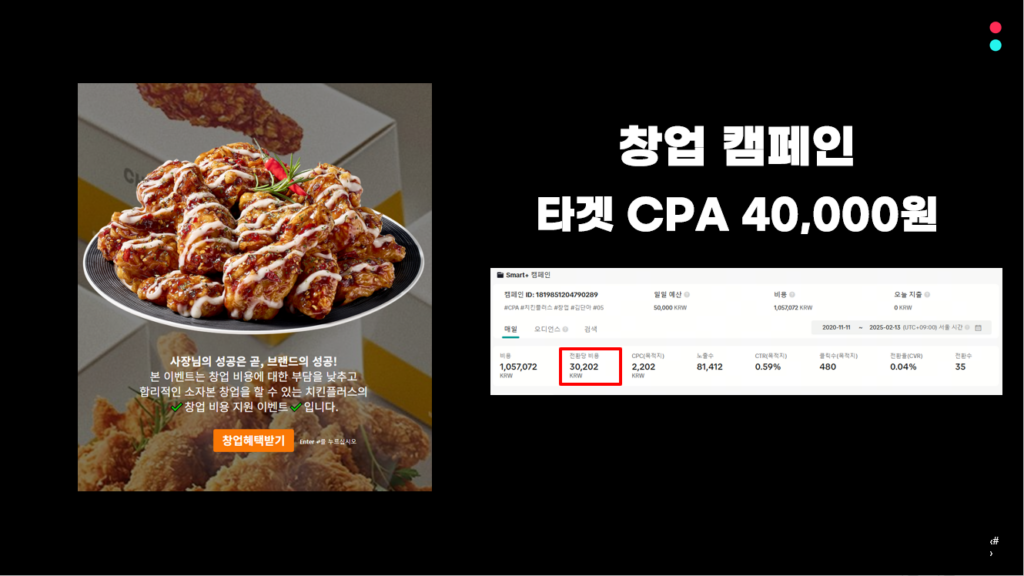 틱톡 광고 성과 사례