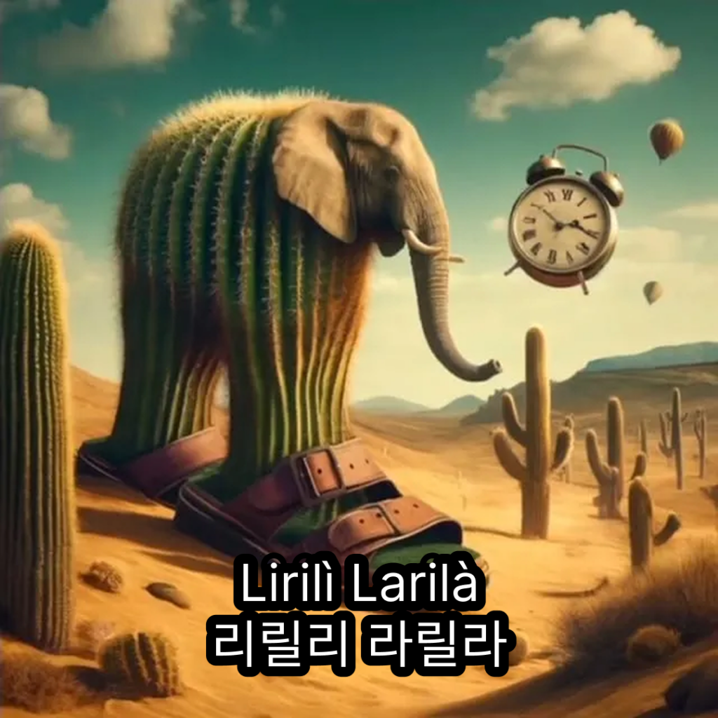 리릴리 라릴라 이미지